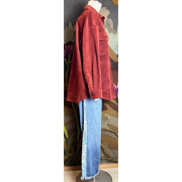 Madewell Oversized Buttondown Corduroy Jacket L - Picture 5 of 15